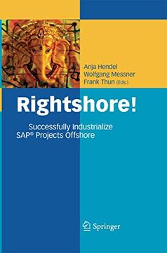 portada Rightshore!  Successfully Industrialize Sap® Projects Offshore