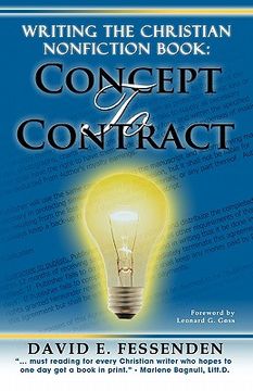 portada writing the christian nonfiction book: concept to contract (in English)