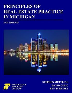 portada Principles of Real Estate Practice in Michigan: 2nd Edition (en Inglés)
