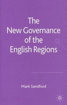 portada the new governance of the english regions (in English)