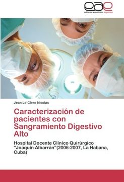 portada Caracterizacion de Pacientes Con Sangramiento Digestivo Alto