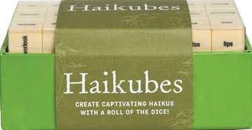 haikubes,create captivating haiku with a roll of the dice! (en Inglés)