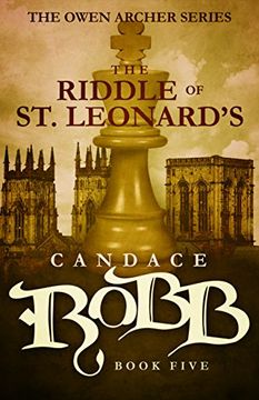 portada The Riddle of St. Leonard's: The Owen Archer Series - Book Five (en Inglés)