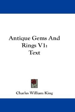 portada antique gems and rings v1: text (en Inglés)