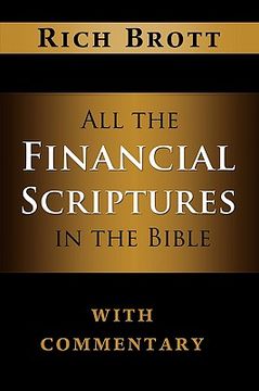 portada all the financial scriptures in the bible with commentary