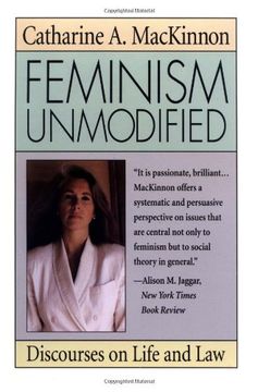 portada Feminism Unmodified: Discourses on Life and law (en Inglés)