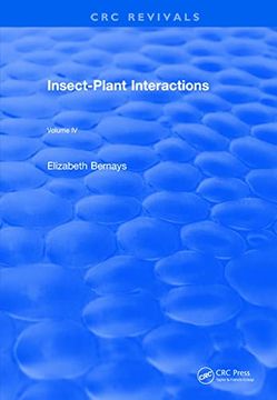 portada Insect-Plant Interactions (1992): Volume iv (Crc Press Revivals) (en Inglés)