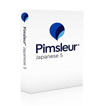 portada Pimsleur Japanese Level 5 CD: Learn to Speak and Understand Japanese with Pimsleur Language Programs