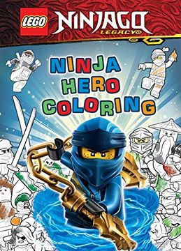 portada Ninja Hero Coloring (Coloring Books) (en Inglés)