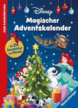 portada Disney: Magischer Adventskalender zum Lesenlernen (en Alemán)