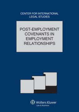 portada Post-Employment Covenants in Employment Relationships (en Inglés)