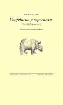 portada Conjeturas y Esperanza: (Antología 1988-2008) (la Cruz del Sur)