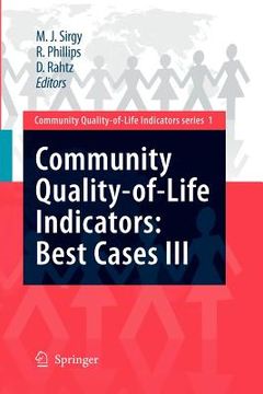 portada community quality-of-life indicators: best cases iii (en Inglés)