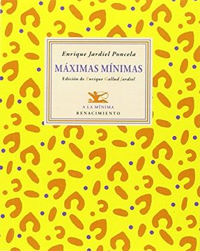 portada Mã¡ Ximas Mã­Nimas (a la Mã­Nima) (in Spanish)