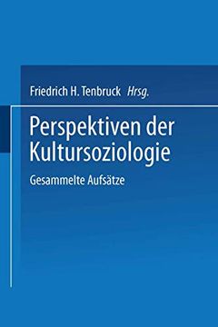 portada Perspektiven der Kultursoziologie: Gesammelte Aufsätze (en Alemán)