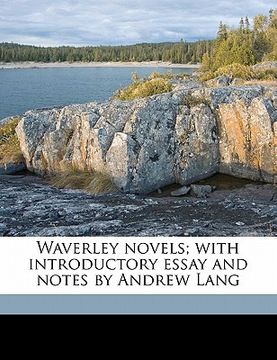 portada waverley novels; with introductory essay and notes by andrew lang volume 12