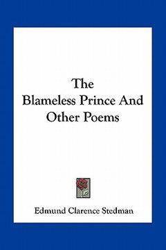 portada the blameless prince and other poems (en Inglés)
