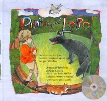portada Pedro y el Lobo ( + cd ) (la Mota de Polvo)
