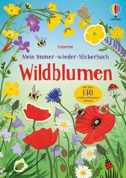 portada Mein Immer-Wieder-Stickerbuch: Wildblumen (in German)