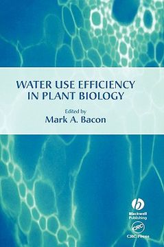 portada water use efficiency in plant (en Inglés)