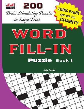 portada WORD FILL-IN Puzzle Book 3 (en Inglés)