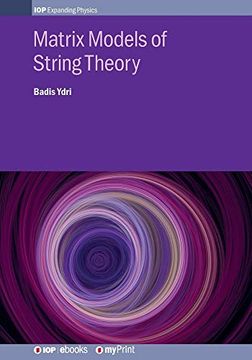 portada Matrix Models of String Theory (en Inglés)