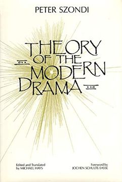portada Theory of Modern Drama (in English)