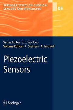 portada piezoelectric sensors (en Inglés)