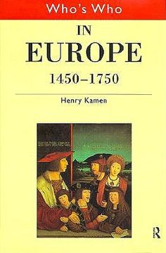 portada who's who in europe 1450 1750 (en Inglés)
