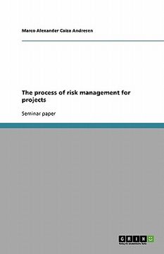 portada the process of risk management for projects