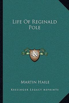 portada life of reginald pole (en Inglés)