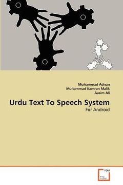 portada urdu text to speech system (en Inglés)