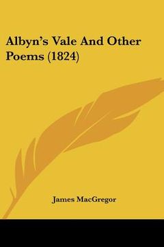 portada albyn's vale and other poems (1824) (en Inglés)