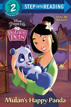 portada Mulan'S Happy Panda (Disney Princess: Palace Pets) (Disney Princess: Palace Pets) Step Into Reading, Step 2) (en Inglés)