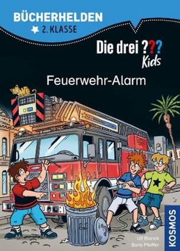 portada Die Drei? Kids, Bücherhelden 2. Klasse, Feuerwehr-Alarm (en Alemán)