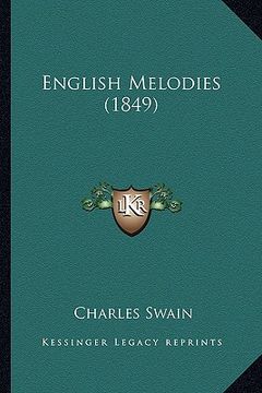portada english melodies (1849) (en Inglés)