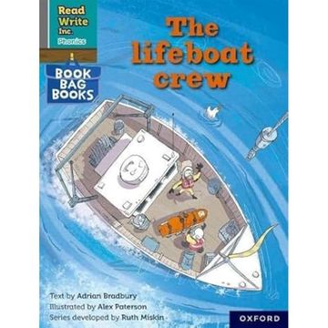Libro Read Write Inc. Phonics: Grey set 7 Book bag Book 8 the Lifeboat ...