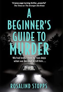portada A Beginner’S Guide to Murder: The Brand-New Gripping Mystery Thriller Full of Twists and Turns, a Must Read for 2021! 