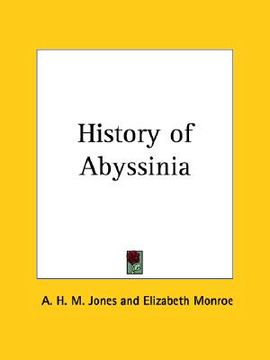 portada history of abyssinia (en Inglés)