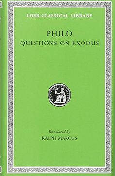 portada Philo: Questions and Answers on Exodus (Loeb Classical Library no. 401) (en Inglés)