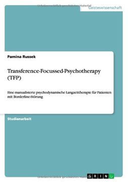 portada Transference-Focussed-Psychotherapy (TFP) (German Edition)
