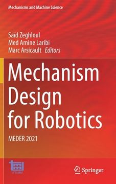 portada Mechanism Design for Robotics: Meder 2021: 103 (Mechanisms and Machine Science) (en Inglés)