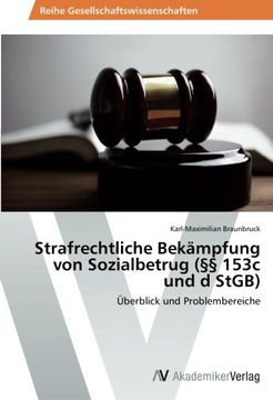 portada Strafrechtliche Bekämpfung von Sozialbetrug (§§ 153c und d StGB)