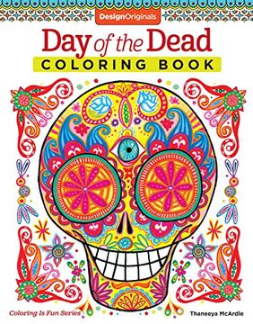 portada Day of the Dead Coloring Book (Coloring Is Fun) (en Inglés)