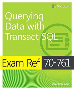 portada Exam Ref 70-761 Querying Data with Transact-SQL