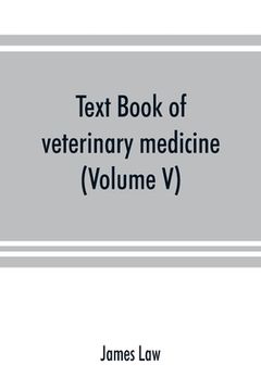 portada Text book of veterinary medicine (Volume V) (en Inglés)