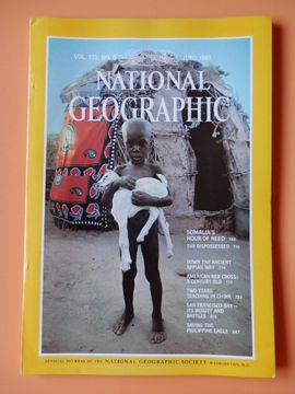 portada National Geographic. Vol. 159, No. 6. June 1981