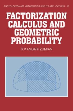 portada Factorization Calculus and Geometric Probability (Encyclopedia of Mathematics and its Applications) (en Inglés)
