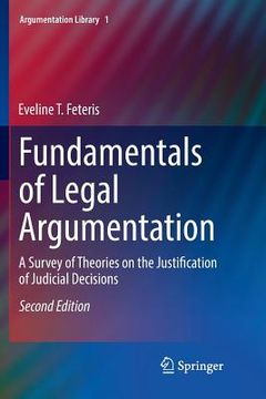 portada Fundamentals of Legal Argumentation: A Survey of Theories on the Justification of Judicial Decisions (en Inglés)