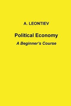 portada Political Economy: A Beginner's Course (in English)